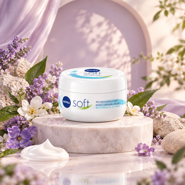 NIVEA Soft Moisturizing Cream 100ml Jar