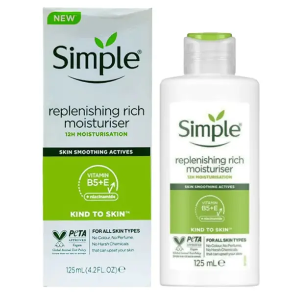 Simple Replenishing Rich Moisturiser 125ml
